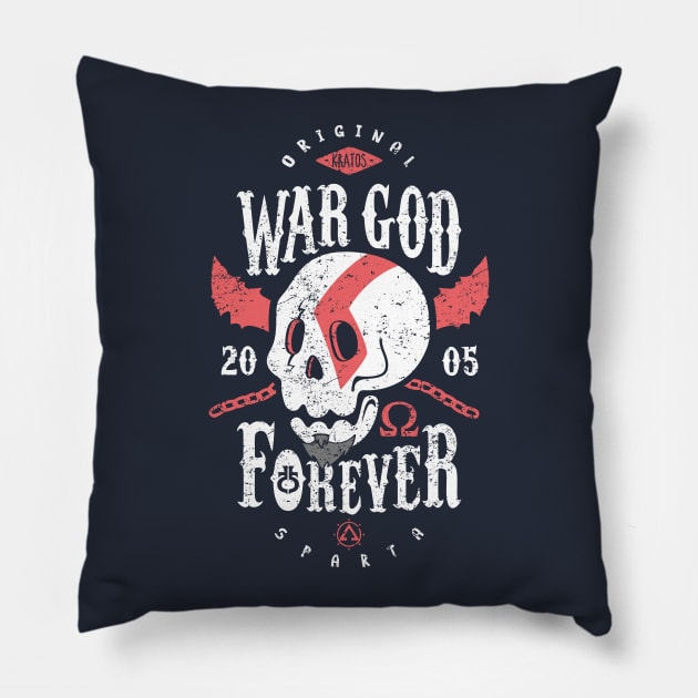 War God Forever Pillow by Olipop