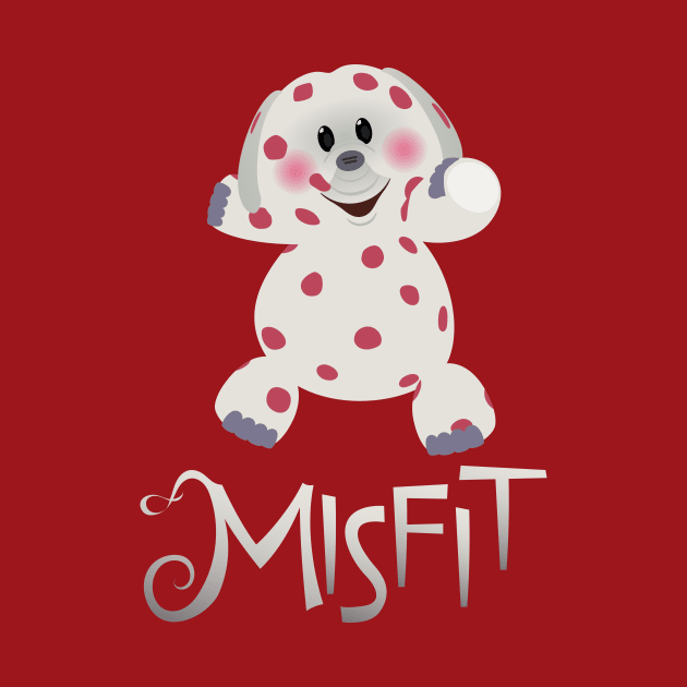 Misfit - Spotted Elephant by JPenfieldDesigns