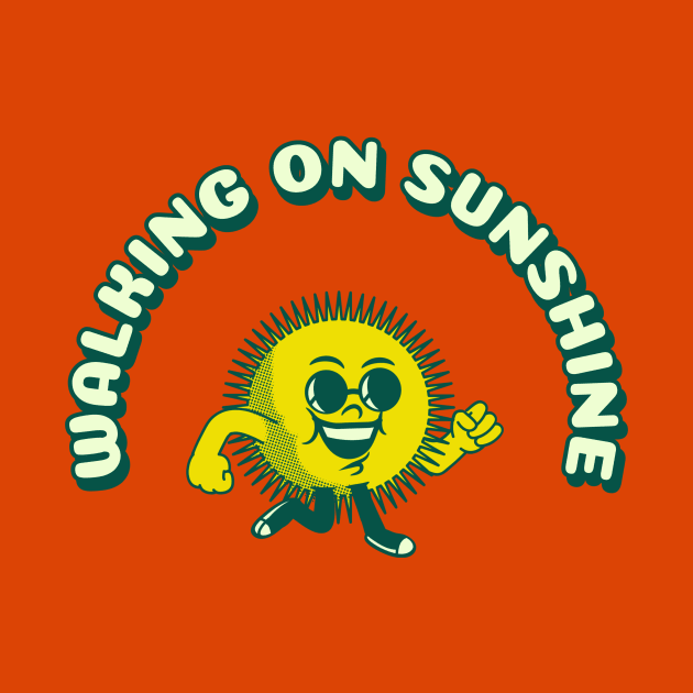 Walking on Sunshine (cartoon sun) by PersianFMts