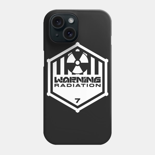 Warning: Radiation Phone Case by TerminalDogma