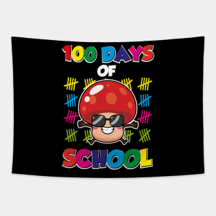 Back to The School  100 days of school Tapestry