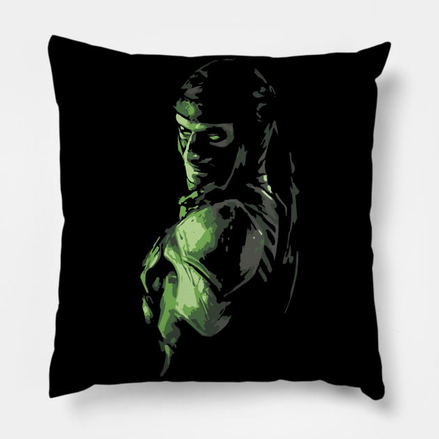 Ermac Pillow by IamValkyrie