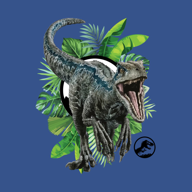 Velociraptor Blue! - Velociraptor Blue - Phone Case