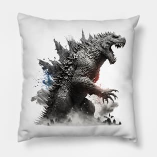 Godzilla Design Pillow