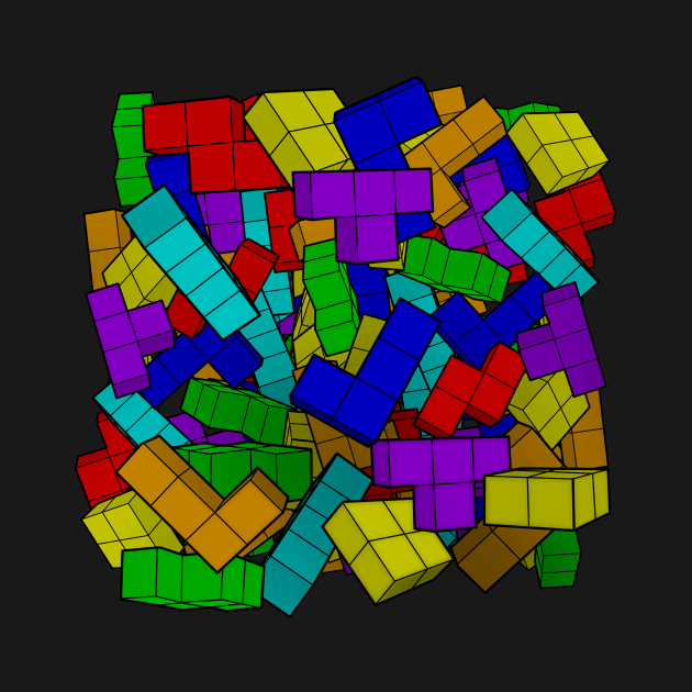 Tetris Pile by SnowballinHell