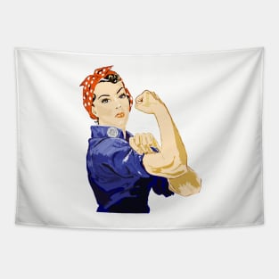 Rosie the riveter Tapestry