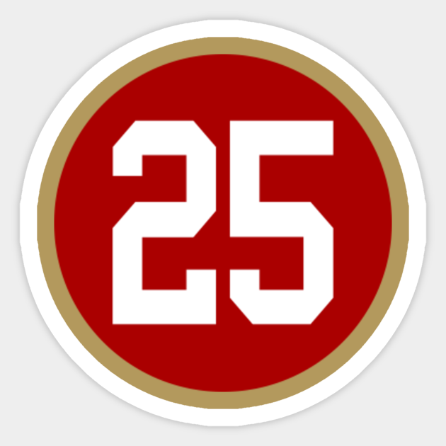 49ers 25 jersey