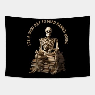 It's a Good Day to Read Banned Books Tapestry