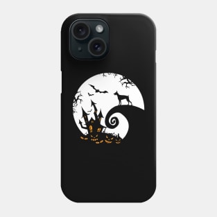 Doberman Dog Moon Halloween Phone Case