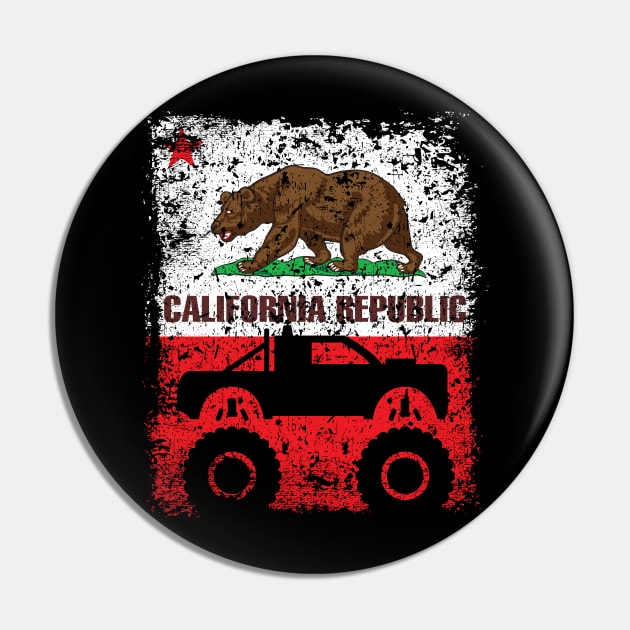 Monster Truck 4X4 California Pin by megasportsfan