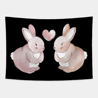 cute bunnies Tapestry