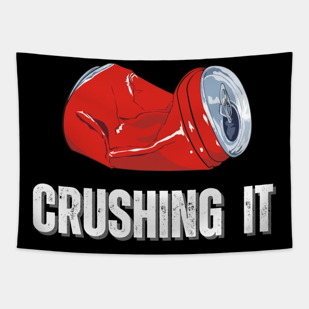 CRUSHING IT Tapestry by DD Ventures