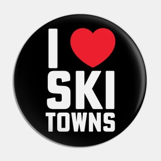 I Heart Ski Towns Park City Lake Placid Jackson Hole Pin