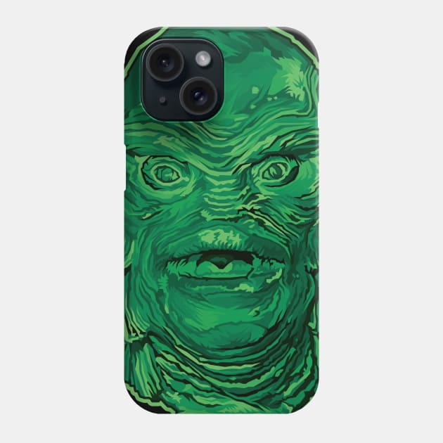 The Creature is here... Phone Case by pentoolarts