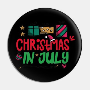 Christmas in july Pin