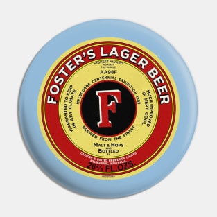 Aussie  Lager  , Logo,  Aussie beer Pin