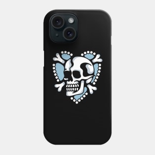 Skull heart Phone Case