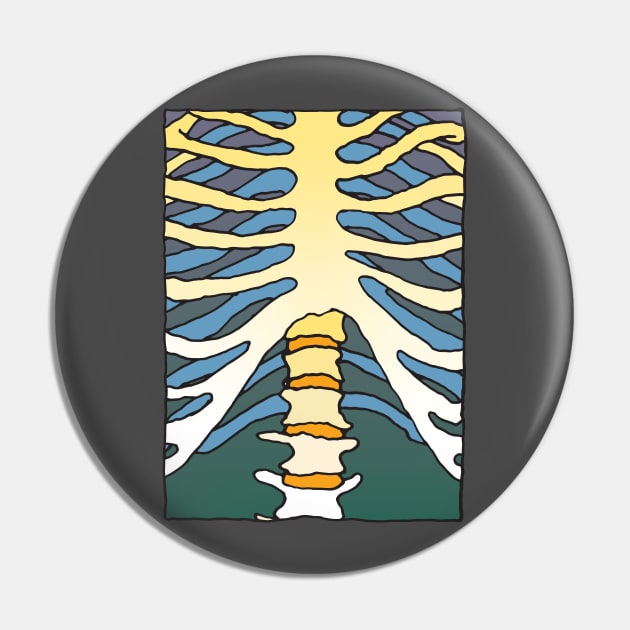 Skeleton Pin by alexwahlberg