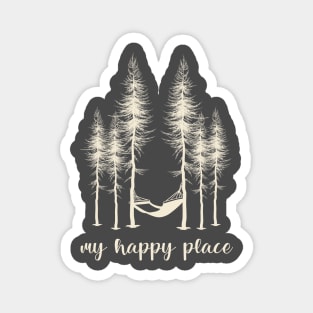 My Happy Place Magnet