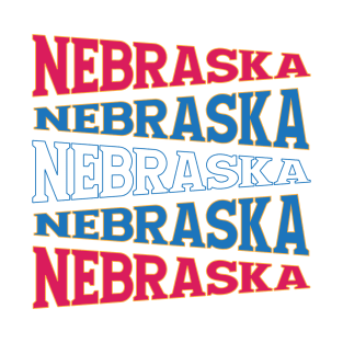 NATIONAL TEXT ART NEBRASKA T-Shirt