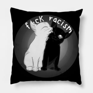 F Racism Pillow