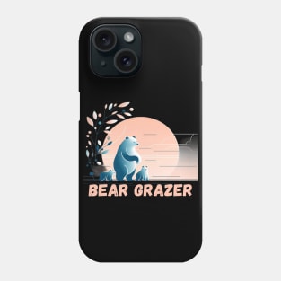 Bear Grazer Funny Gift Phone Case