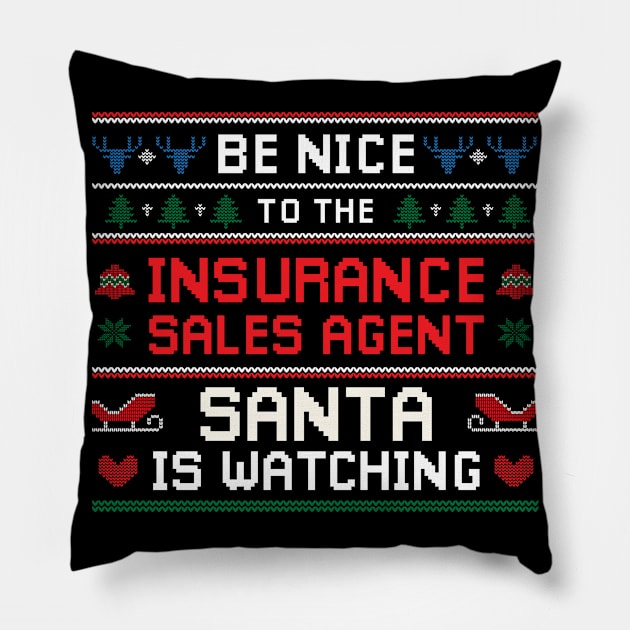 Christmas Sweater Pillow by MintaApparel