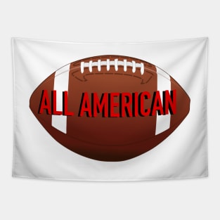 All American Football Tapestry