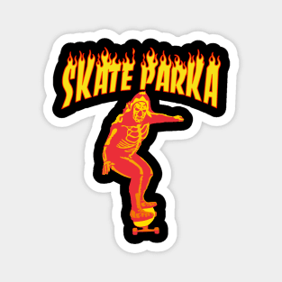 Skate Parka Magnet