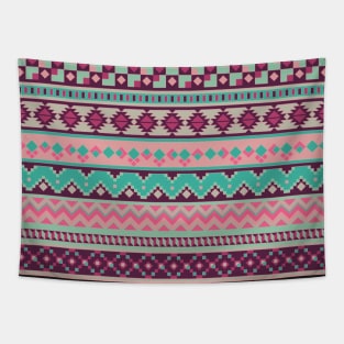 Aztec Berber hybrid pattern Tapestry