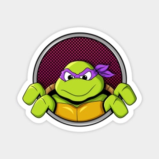 Turtle power Donnie Magnet