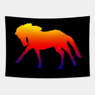 Sunset Horse Tapestry