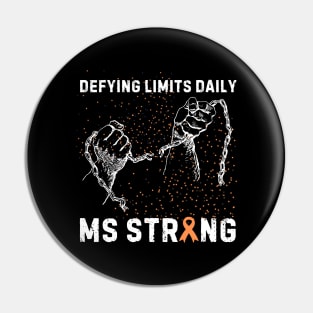 MS Strong: Defying Limits Daily Pin