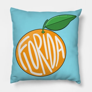 Florida Orange Pillow