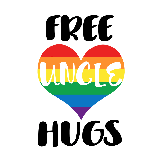 Free Uncle Hugs - Black Text by SandiTyche