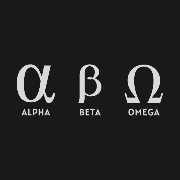 AlphaBetaOmega T Shirt by MyopiTrendStore