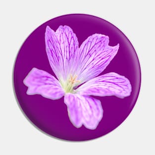 Little Geranium Pin