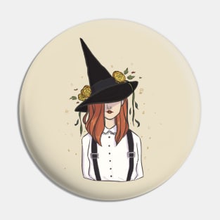 autumn witch Pin