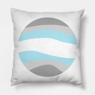 Demi-boy pride Pillow