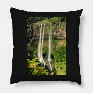 Chamarel Waterfalls, Mauritius Pillow