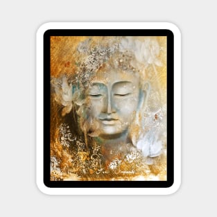 Golden Budha Magnet