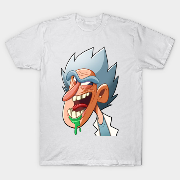 Rick and Morty Profile - Rick And Morty - T-Shirt | TeePublic