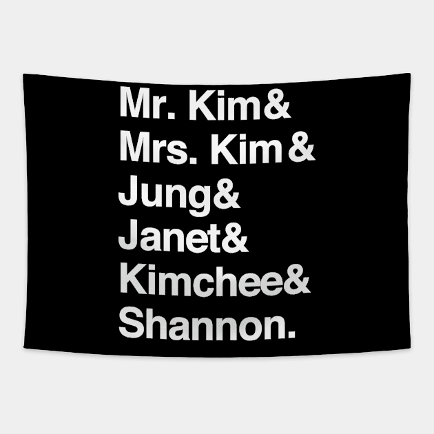 Kim's Convenience Tapestry by whacksteak