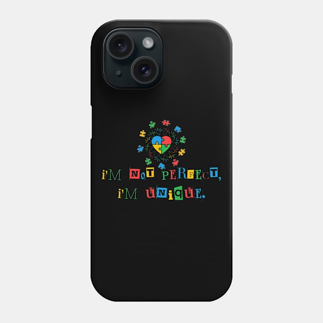 I'm unique Phone Case by Eleganzmod