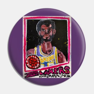 Kareem Abdul Jabar Pin