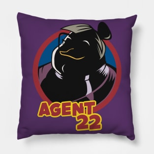 Agent 22 Pillow