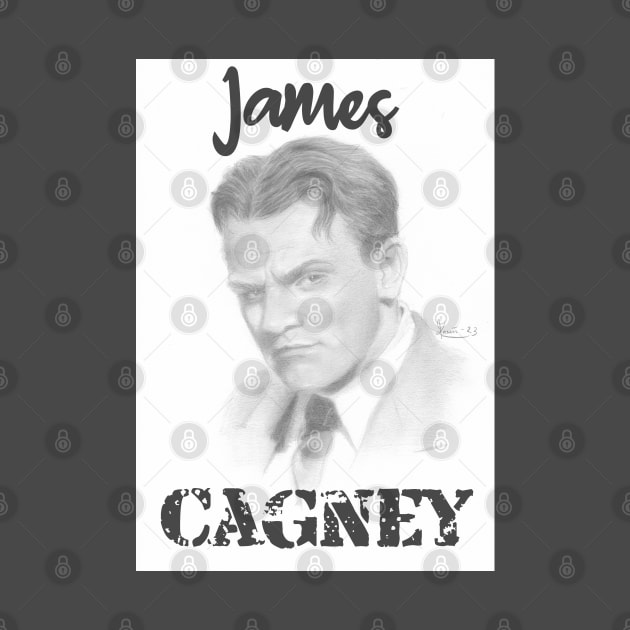 James Cagney by jkarenart