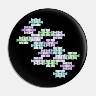 Purple, Green, Blue geometric shapes Pin
