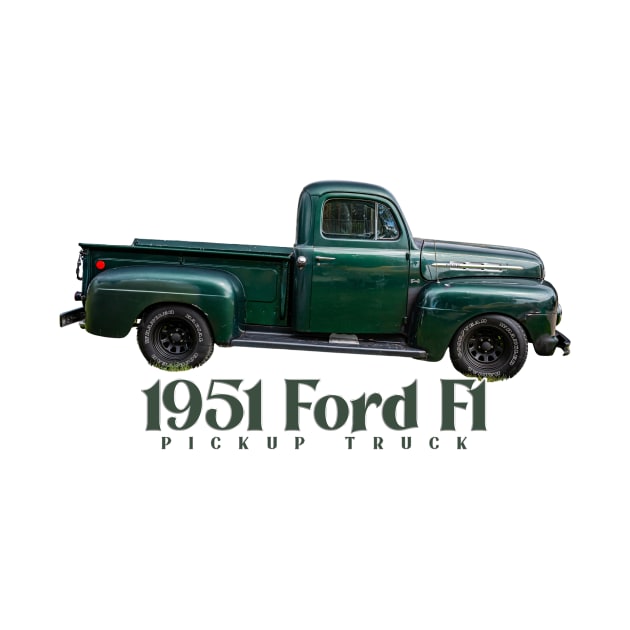 1951 Ford F1 Pickup Truck by Gestalt Imagery