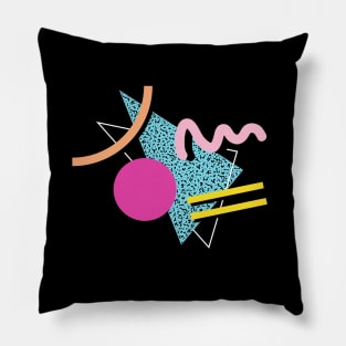 Memphis Pattern 11 / 80s Retro Pillow